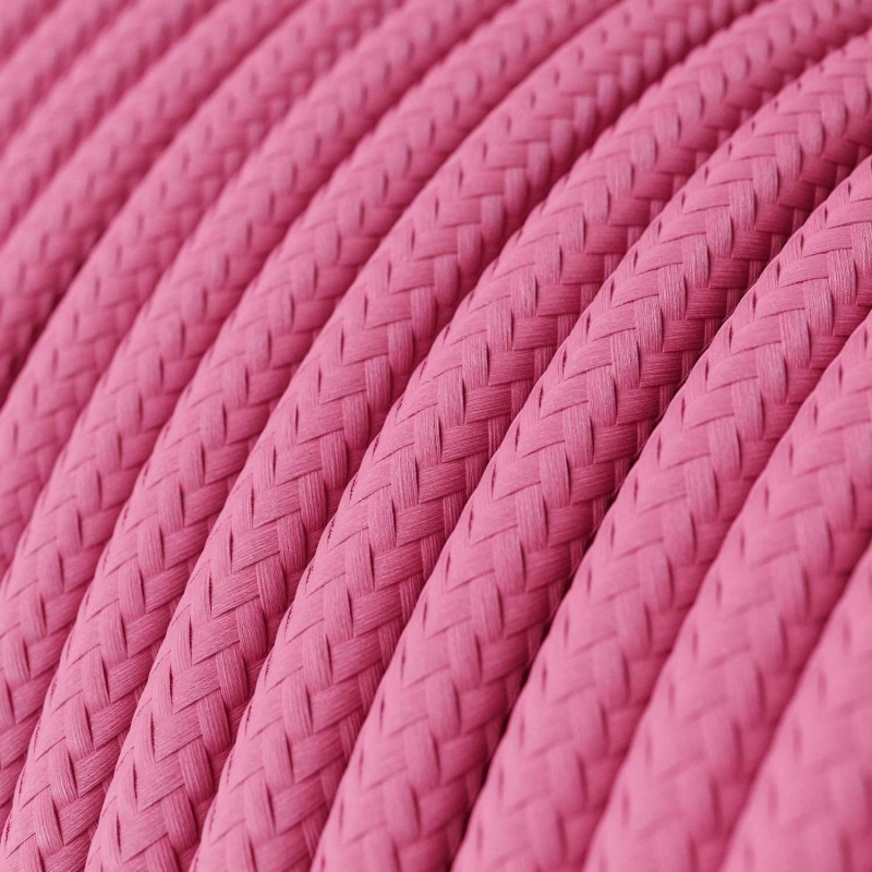Textilkabel Cerise