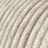 Textilkabel i linne - RN01 Natur
