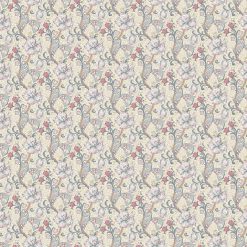 GOLDEN LILY DOVE/PLUM - William Morris